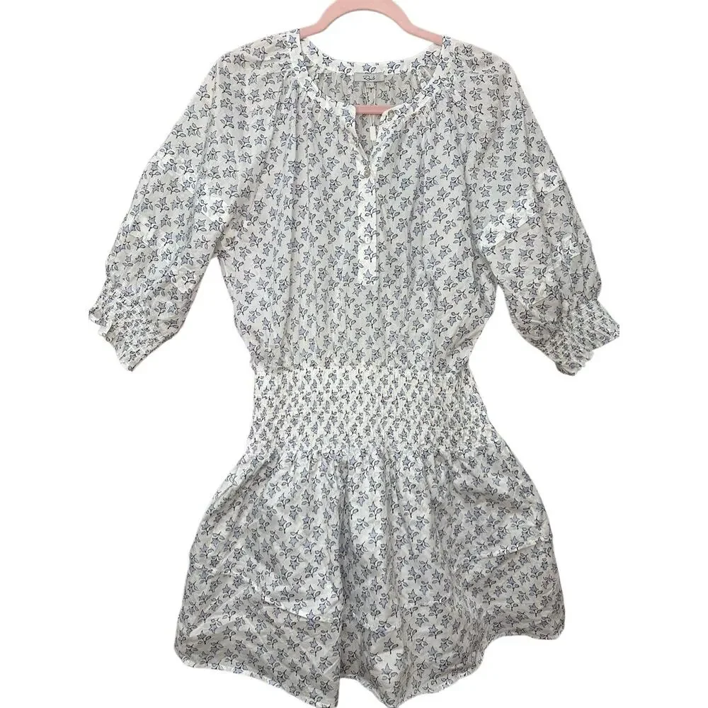 Rails Milana Mini Dress Size Large Summer Vacation Bohemian Feminine Floral - Picture 10 of 13